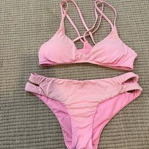 Bikini lab pink swimsuit SMALL